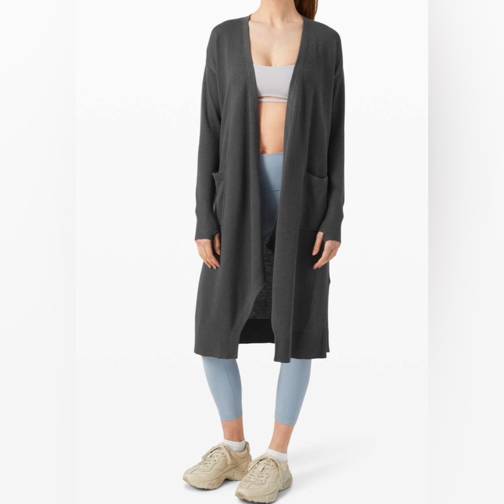 Lululemon Lunar Lengths Wrap Sweater Cardigan